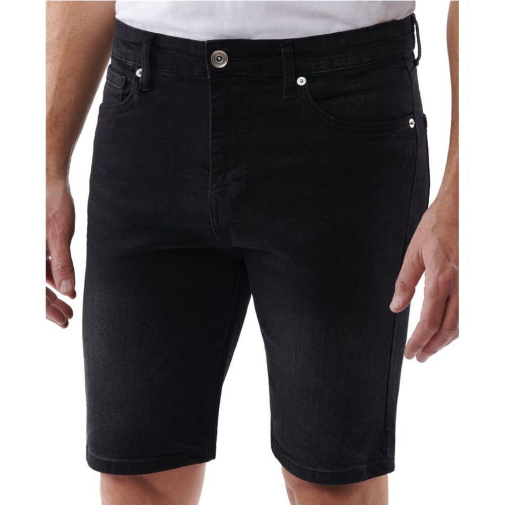 LAZER Mens Slim Fit, Comfort Casual Denim Shorts, NWT
